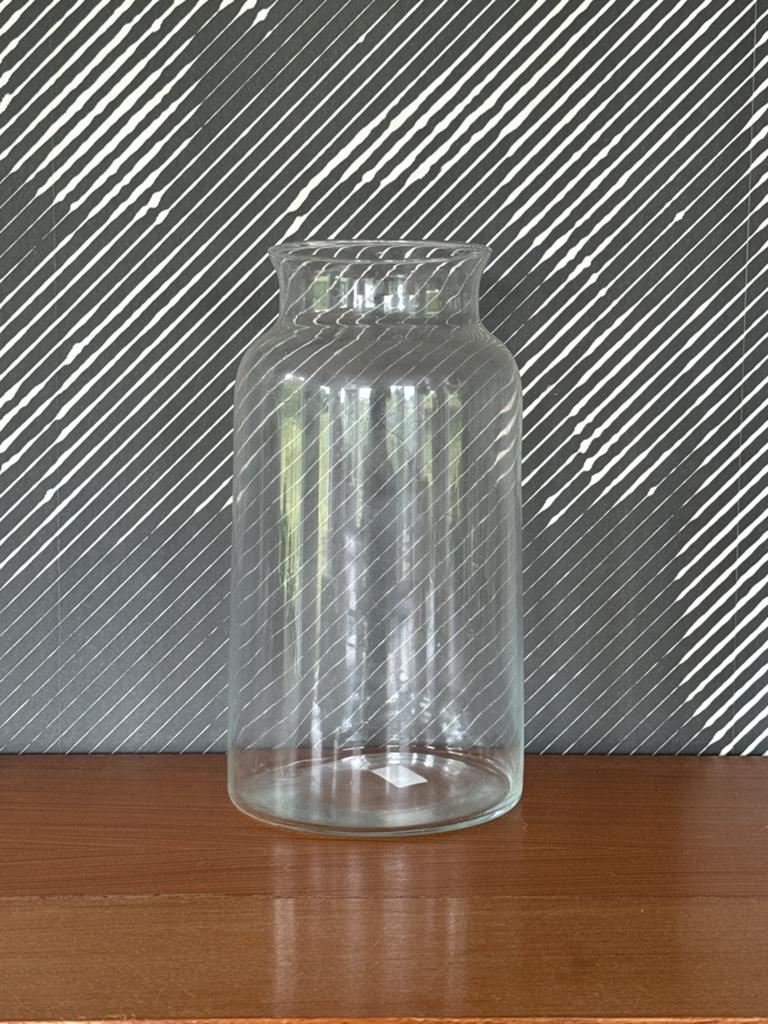 Grote glazen vaas - 35cm hoog, Ophalen