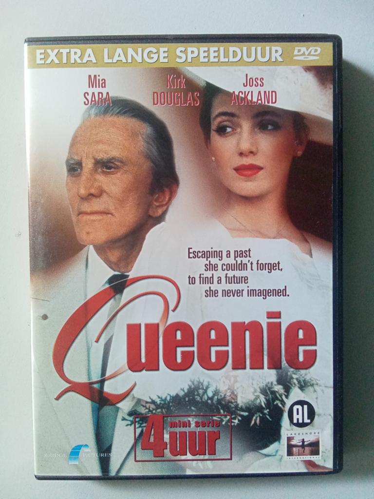 Queenie - Mini-serie met Mia Sara en Kirk Douglas, Alle leeftijden, Ophalen of Verzenden, Zo goed als nieuw