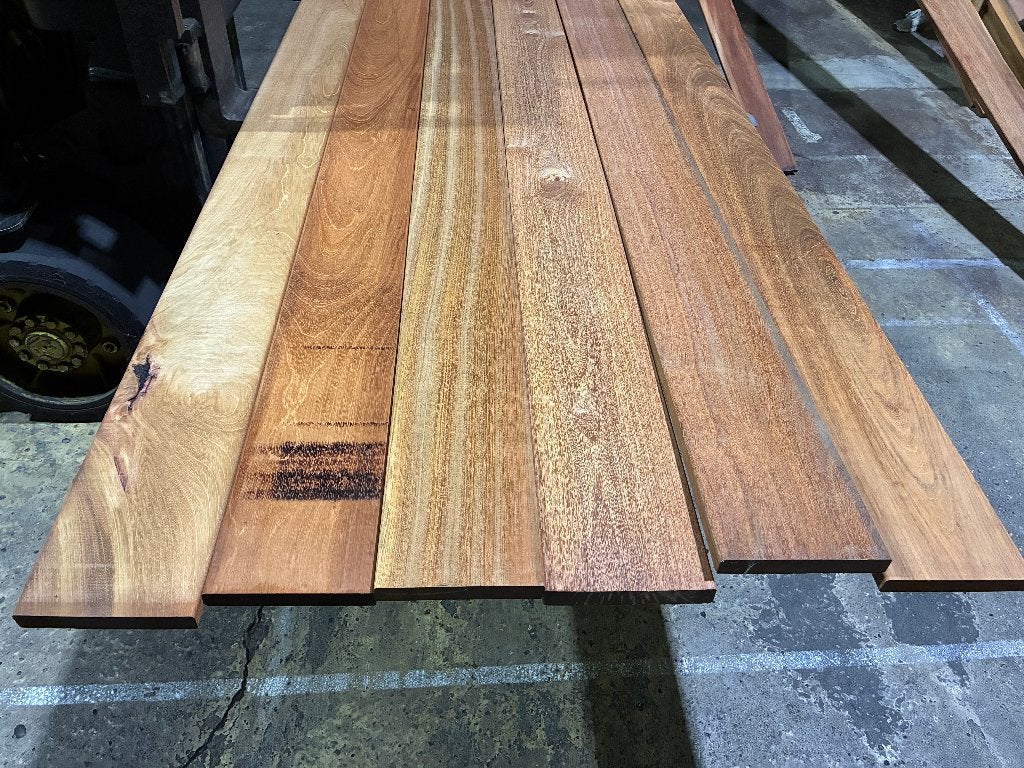 Hardhouten Vlonderplanken Cumaru 27x180mm € 5,01 per m1, Ophalen, Planken, Nieuw, Hardhout