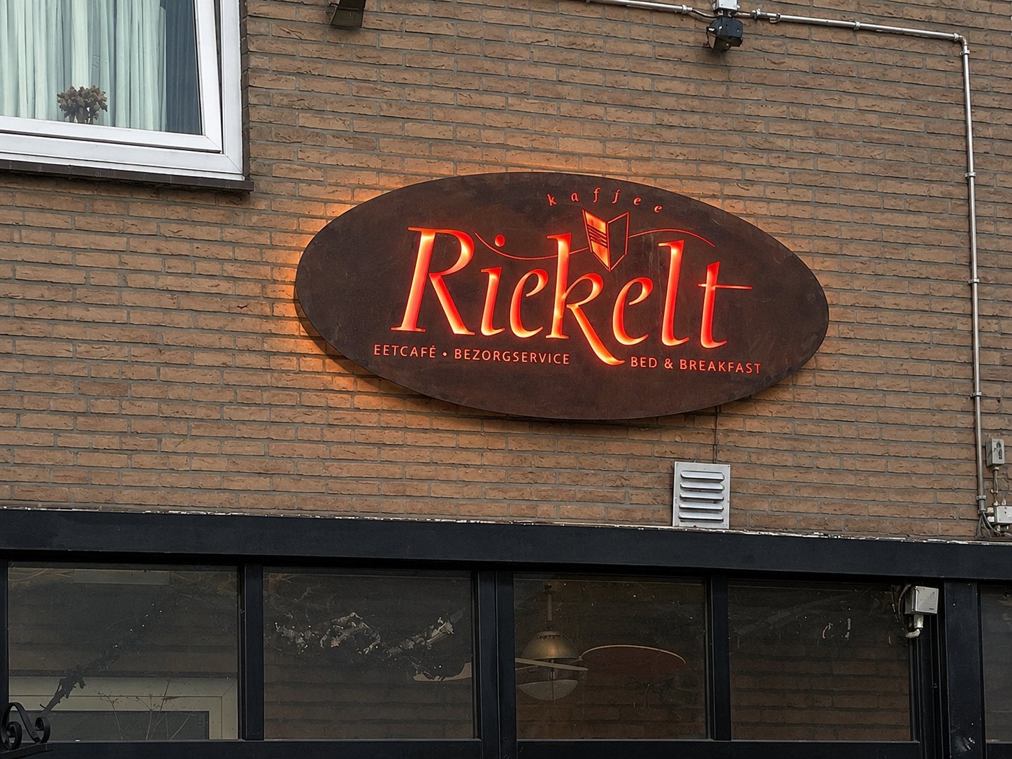 Bedrijfslogo in Cortenstaal - Met of zonder verlichting, Tuin en Terras, Ophalen of Verzenden, Nieuw