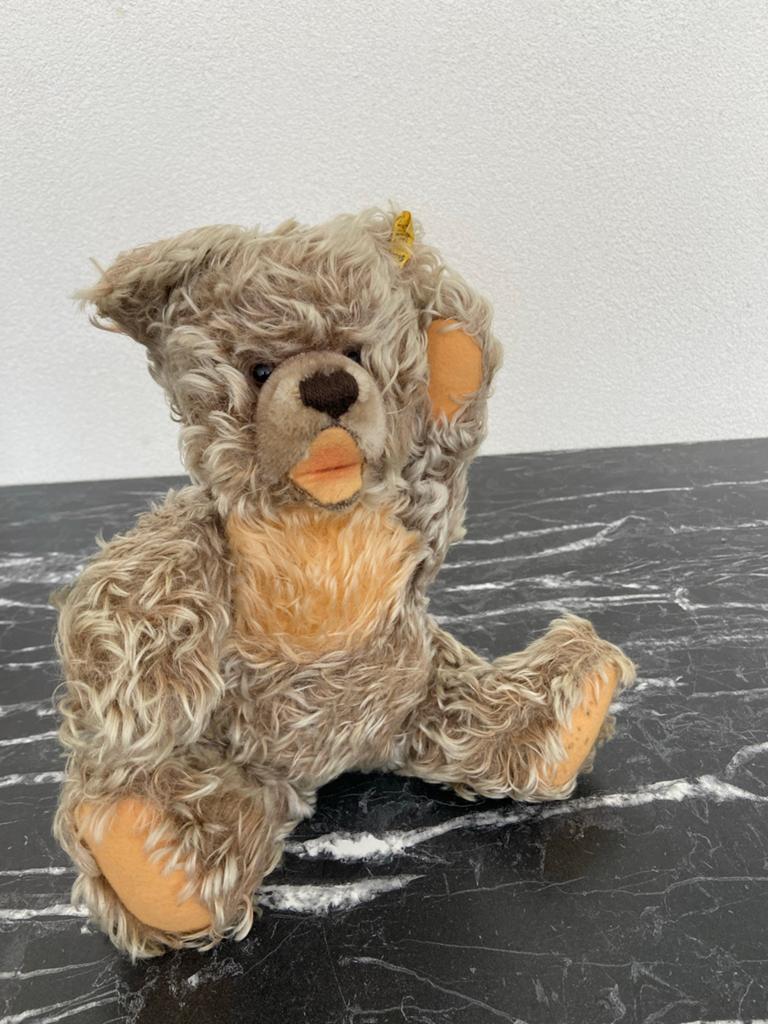 Steiff Zotty Beer met knop en geluid, 35 cm, Antiek en Kunst, Antiek | Speelgoed, Ophalen of Verzenden