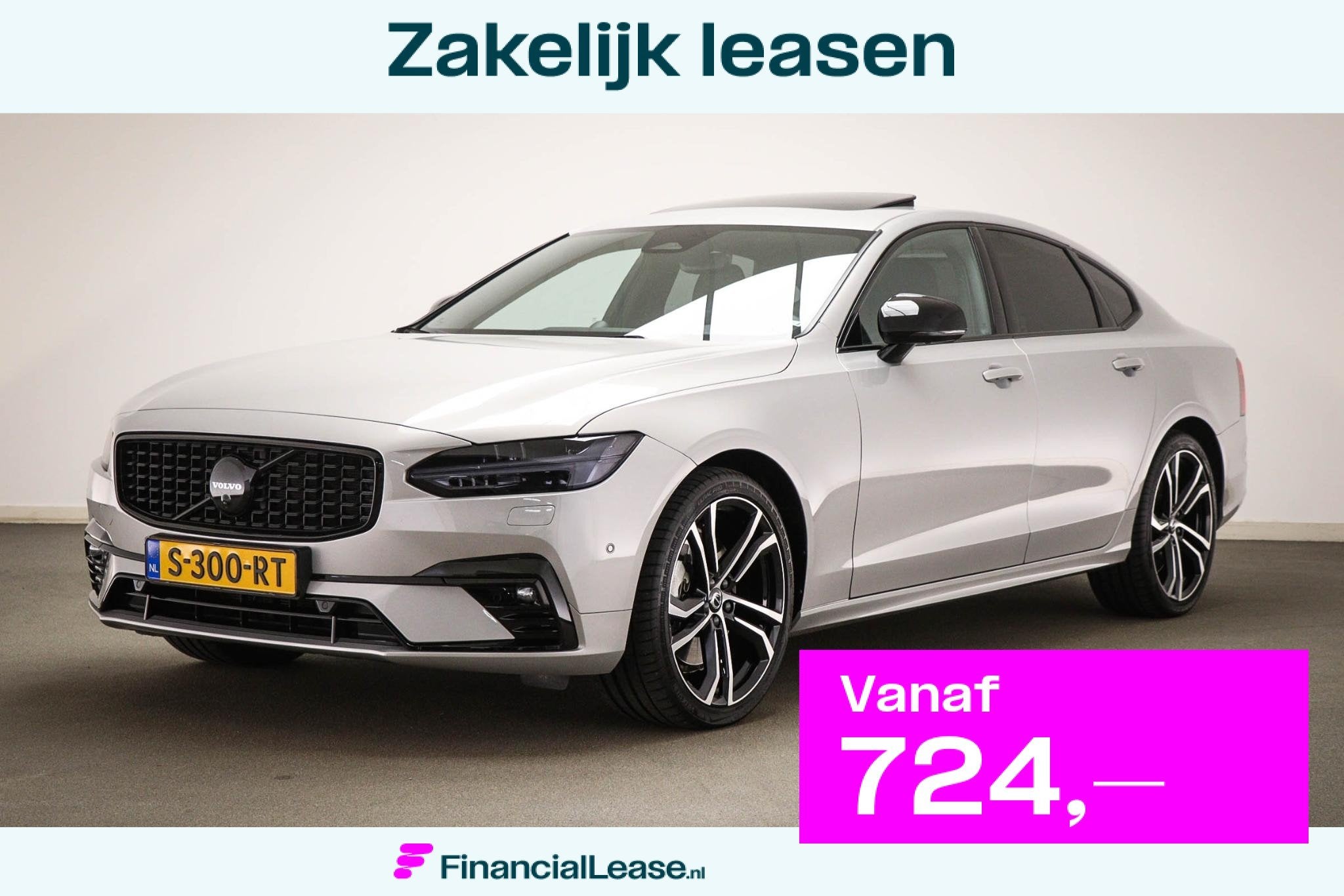 Volvo S90 2.0 B5 Ultimate Dark | Luchtvering | Bower & Wilki, Dealer onderhouden, 15 km/l, Gebruikt, 4 cilinders