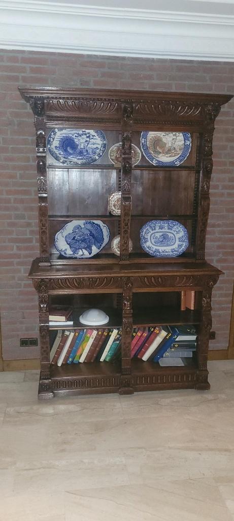 Antieke boekenkast, Ophalen