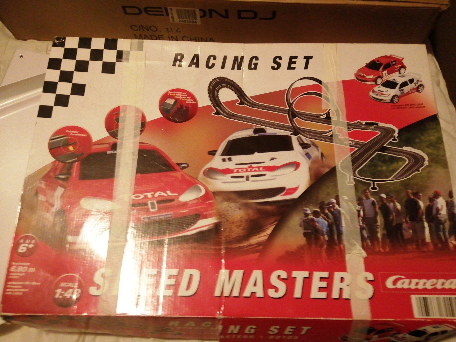 Carrera Speed Masters Racing Set - Racebaan met 2 auto's, Kinderen en Baby's, Ophalen