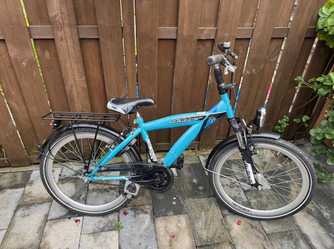 Alpina Yabber kinderfiets 22inch, Ophalen, Zo goed als nieuw, 22 inch