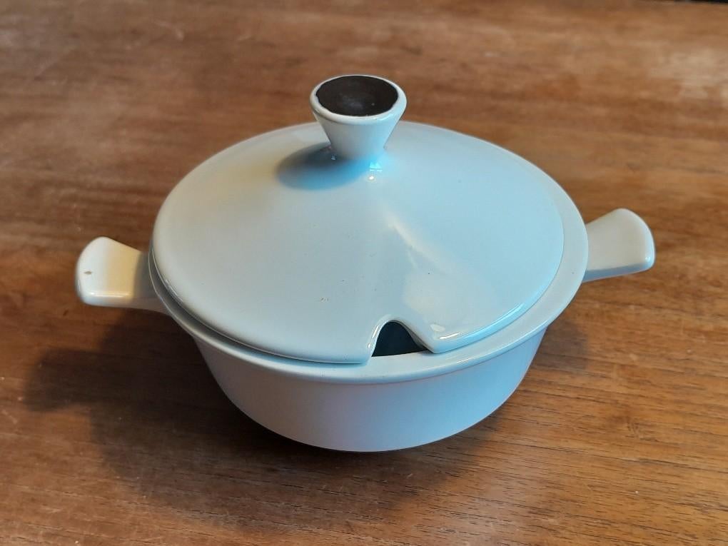 Fris Edam Jubilant kleine dekschaal en soepkom/schaaltje, Huis en Inrichting, Keuken | Servies, Gebruikt, Ophalen of Verzenden