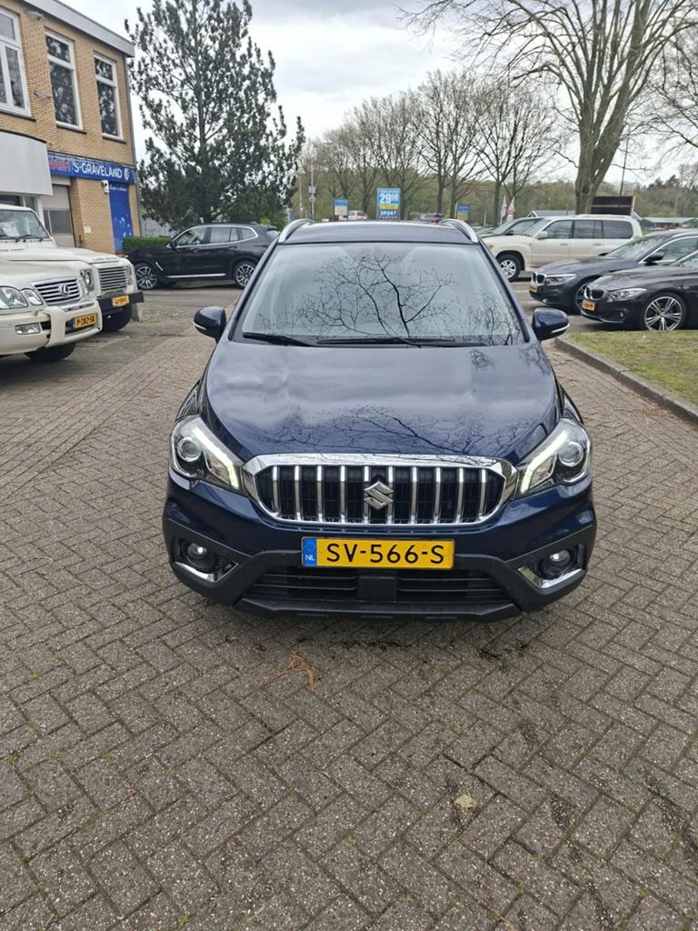 Suzuki S-Cross 1.0 Boosterjet 112PK 2018 Blauw, Auto's, Suzuki, Stof, Blauw, 49 €/maand, Origineel Nederlands