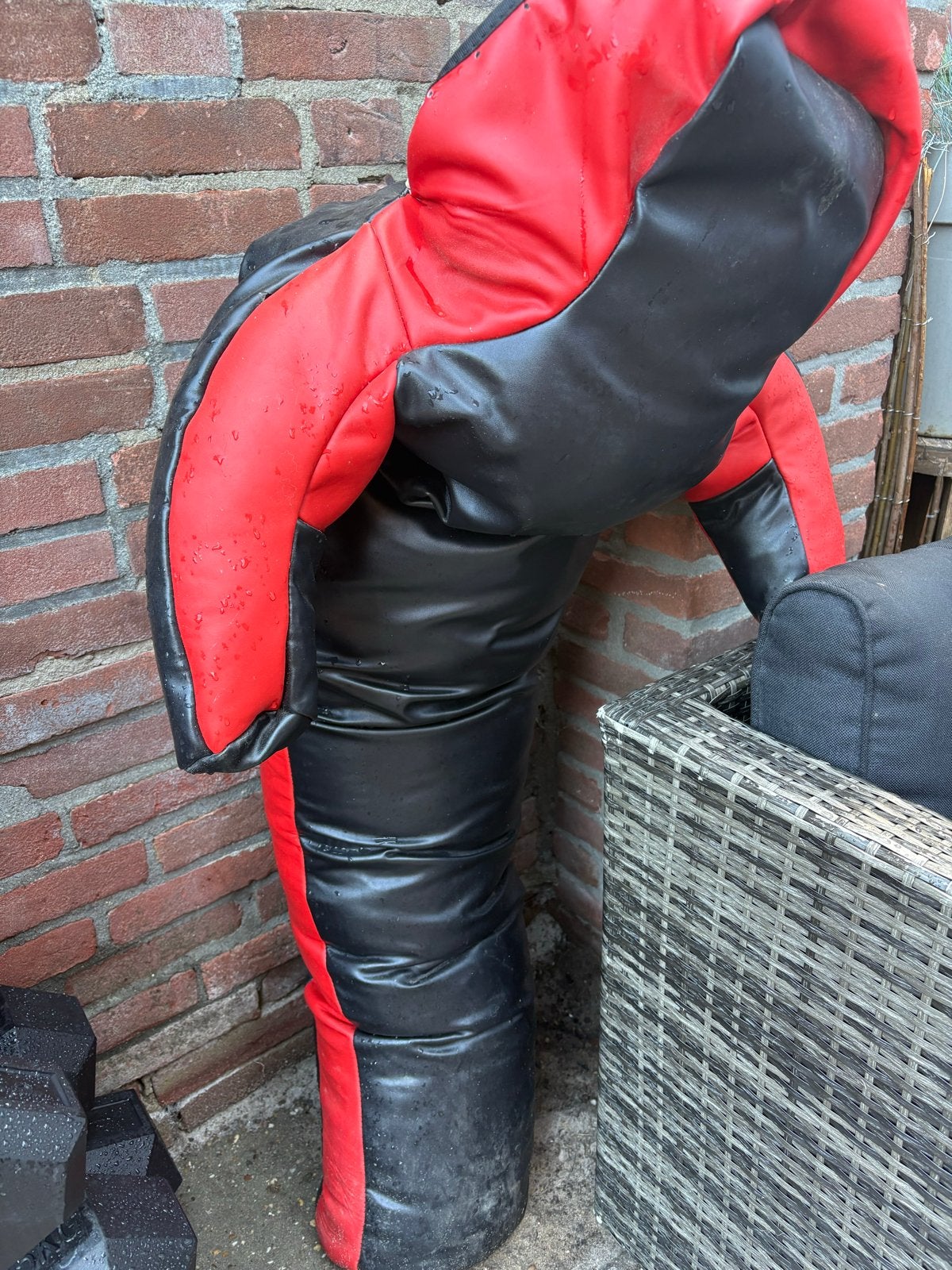 Bokspop / Stootpop 150cm - Aanpasbaar gewicht, Ophalen, Gebruikt, Overige, Vechtsportmateriaal