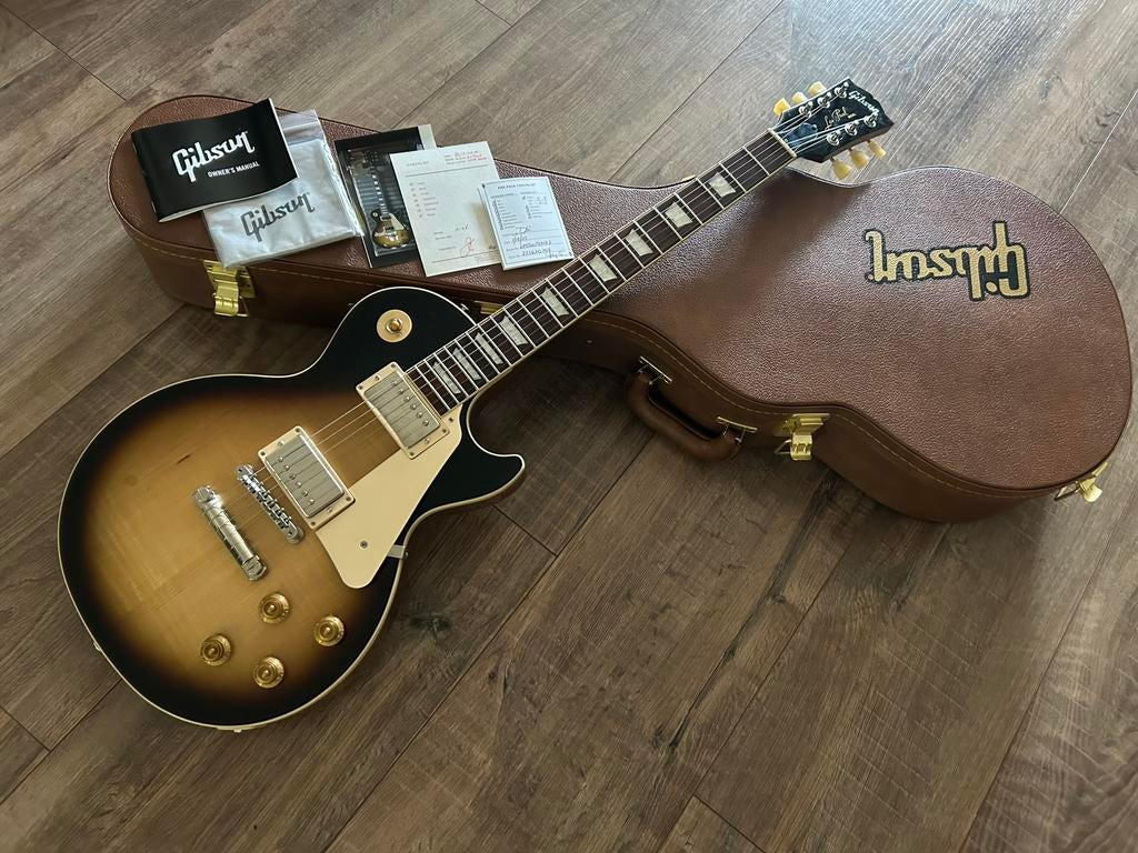 Gibson Les Paul Standard 50's Tobacco Burst (RUILEN), Muziek en Instrumenten, Ophalen, Zo goed als nieuw, Solid body, Gibson