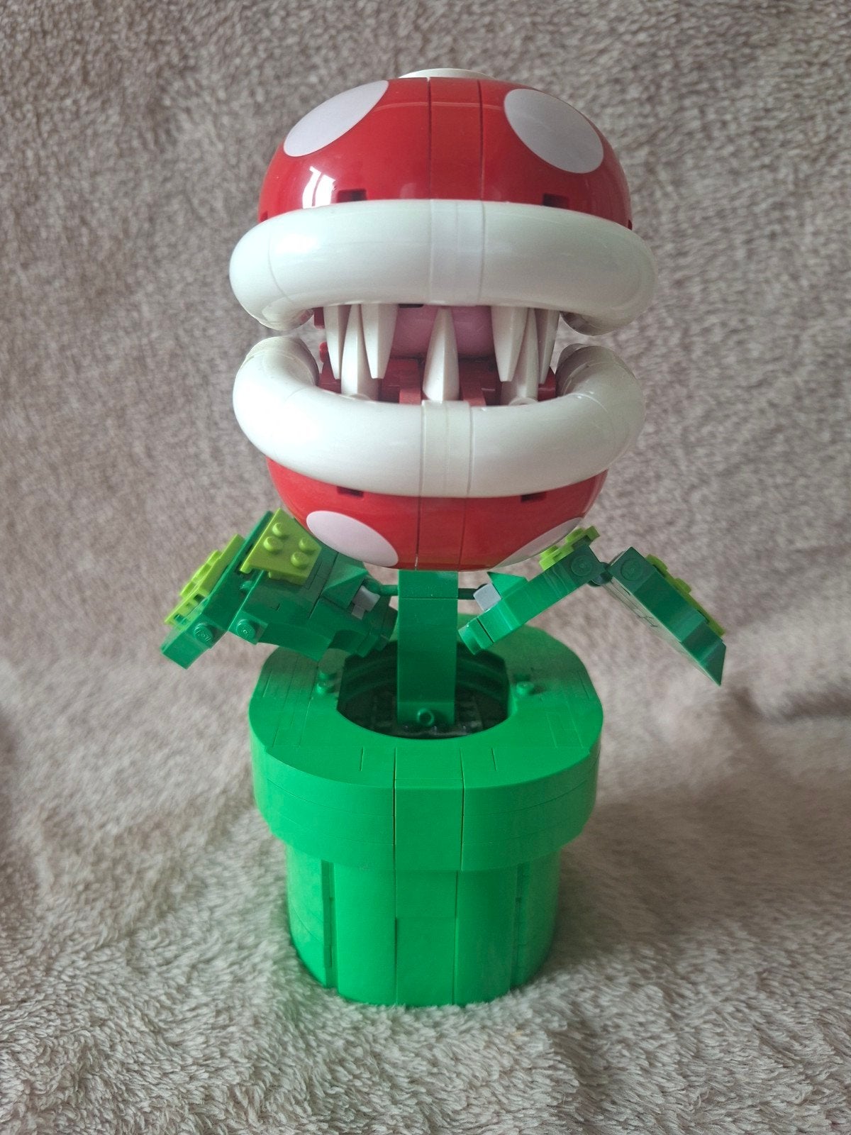 LEGO Super Mario Piranha Plant 71526, Ophalen of Verzenden, Zo goed als nieuw, Overige merken