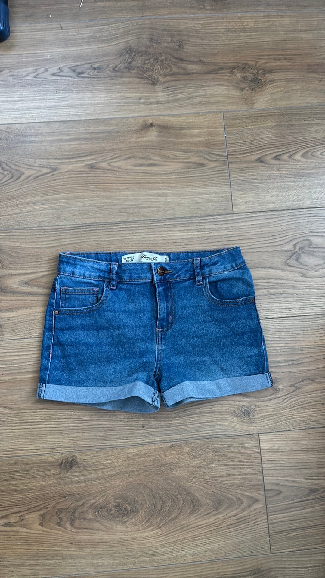 Korte broek Denim Co, Kinderen en Baby's, Ophalen of Verzenden, Zo goed als nieuw, Meisje, Broek