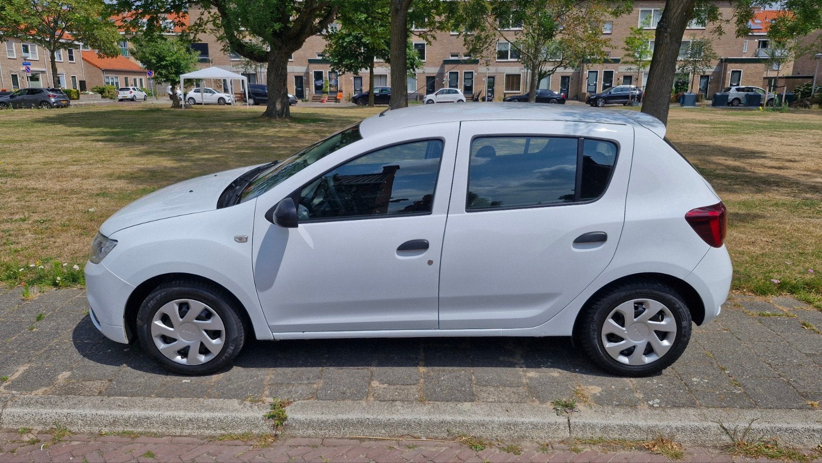 Dacia Sandero 0.9 Tce 90pk Bi-fuel LPG S&S 2018 Wit, Voorwielaandrijving, Stof, Euro 6, Wit