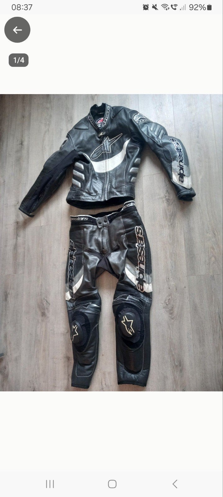 Alpinestars maat 50 motorpak, Motoren, Ophalen of Verzenden, Dames, Combipak, Alpinestars
