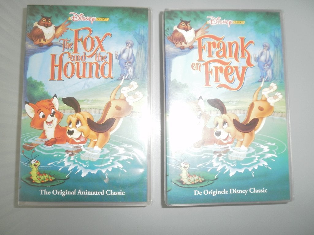 FRANK & VRIJ! Mooie Disney tekenfilm Klassieker Op VIDEO!, Tekenfilm, Alle leeftijden, Kinderprogramma's en -films, Ophalen of Verzenden