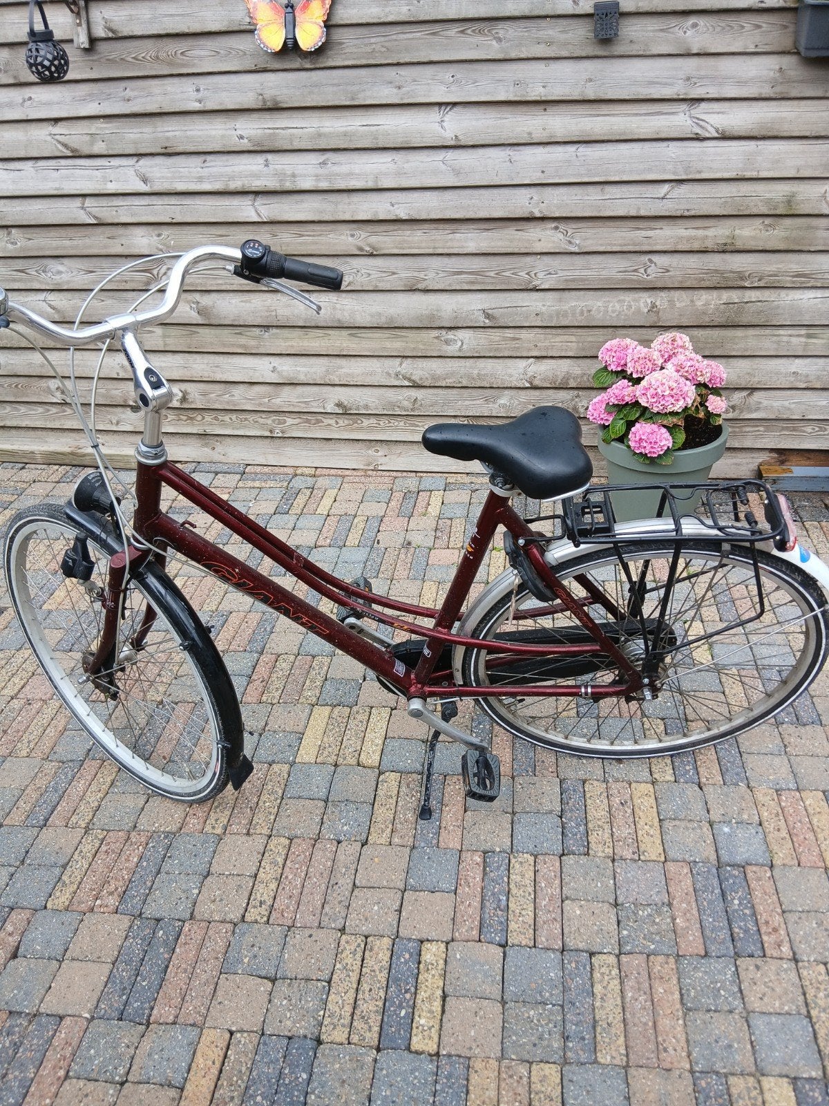 Damesfiets, Ophalen, Gebruikt, Giant, Versnellingen
