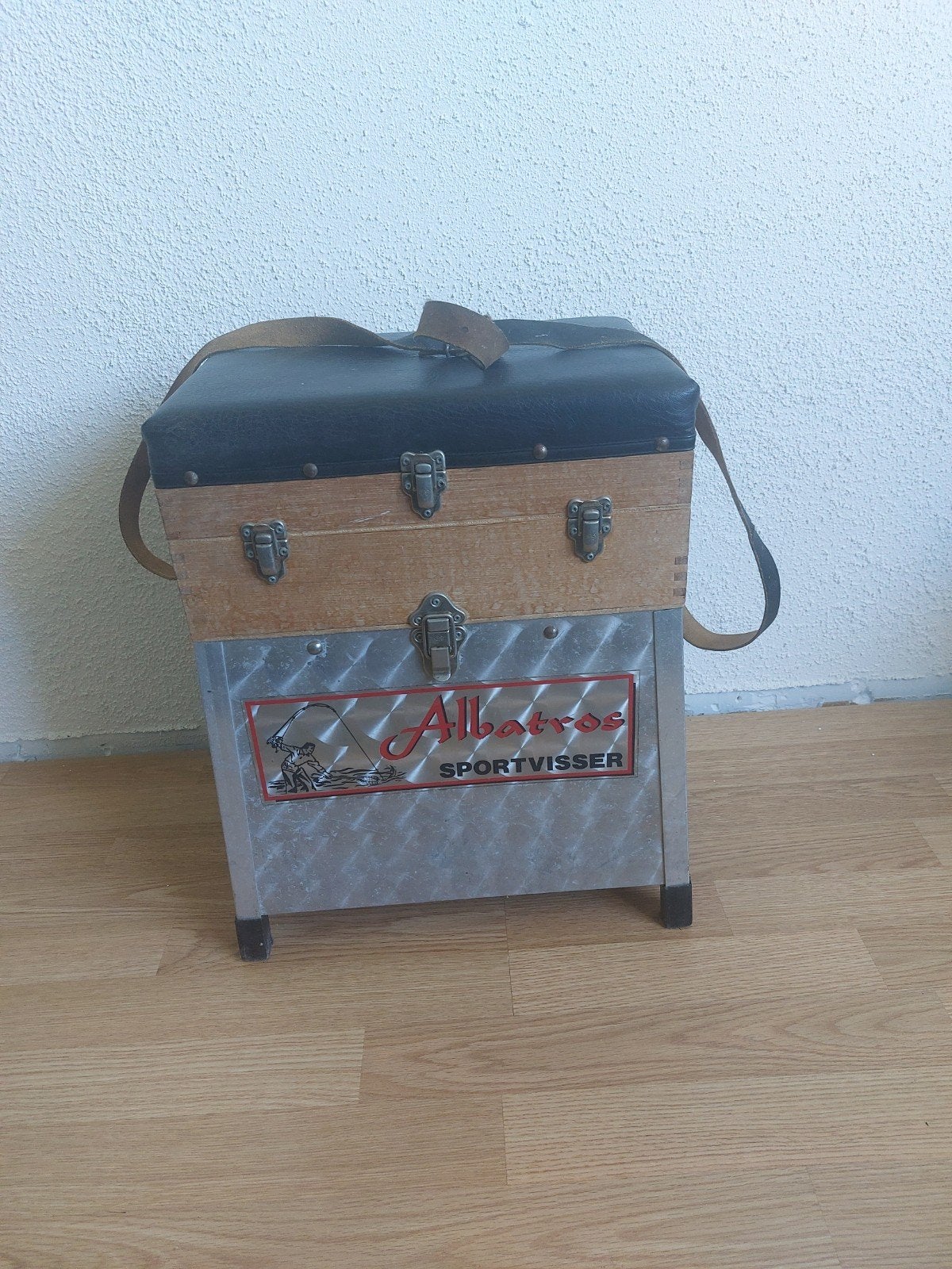 Tekoop een visstoel albatros met accessoires, Ophalen, Dobber of Lood