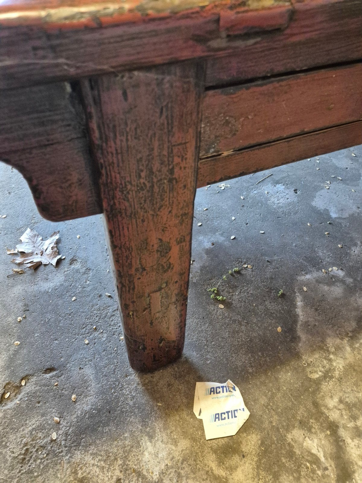 Oude Chinese Salontafel - Authentiek en Karaktervol, Ophalen