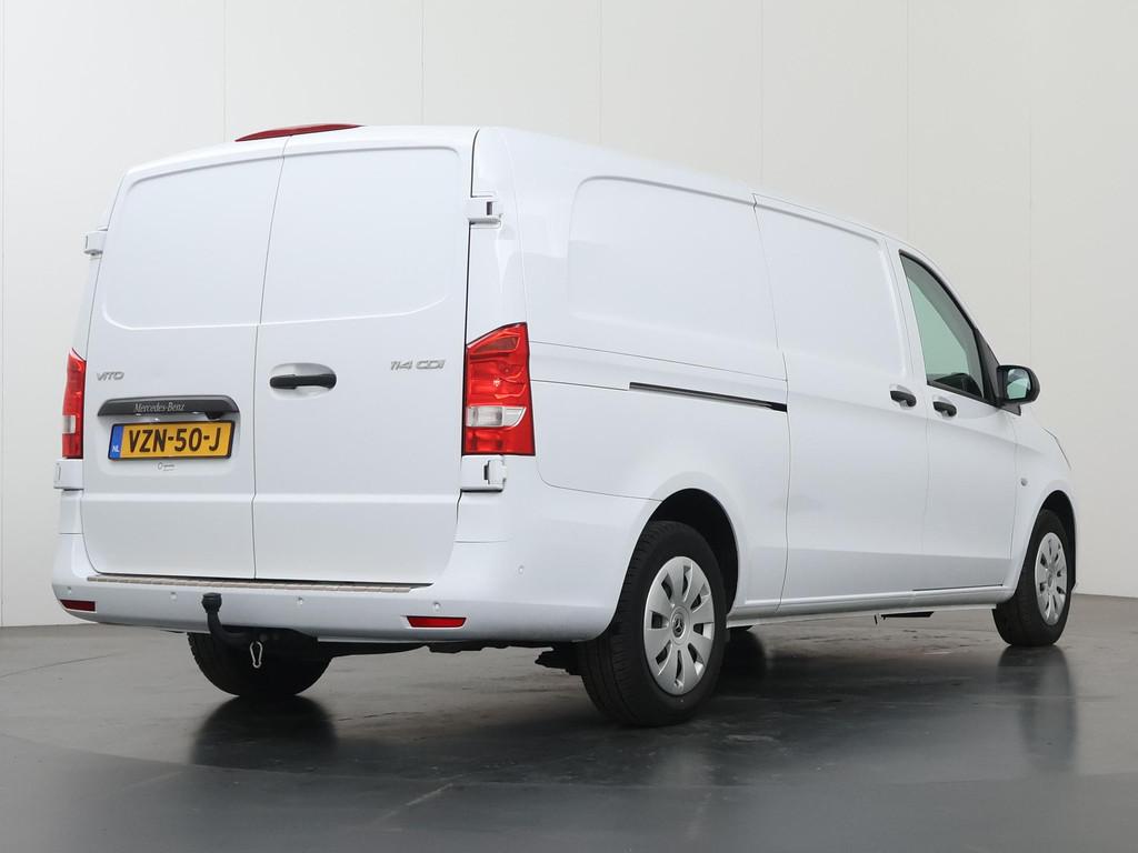 Mercedes-Benz Vito 114 CDI | AUT. | XL L3 | TREKHAAK | ACHTE, 4 cilinders, 2500 kg, Wit, Bedrijf