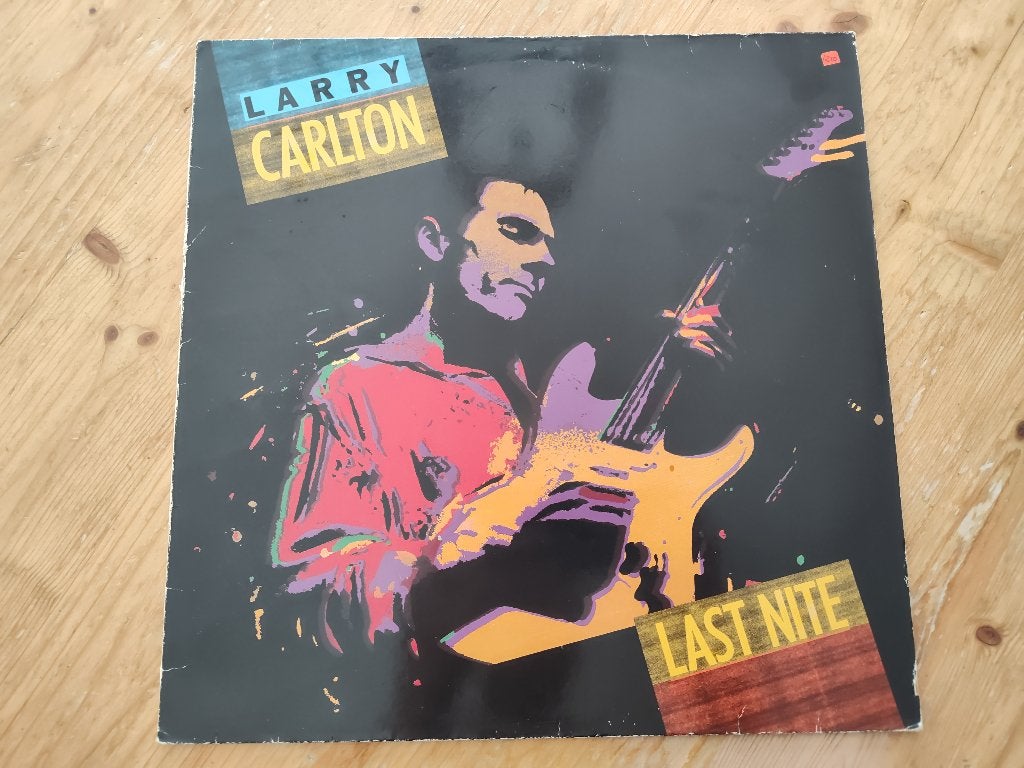 Larry Carlton - Last Nite (EU 1987), Cd's en Dvd's, Ophalen, 12 inch, Jazz, LP