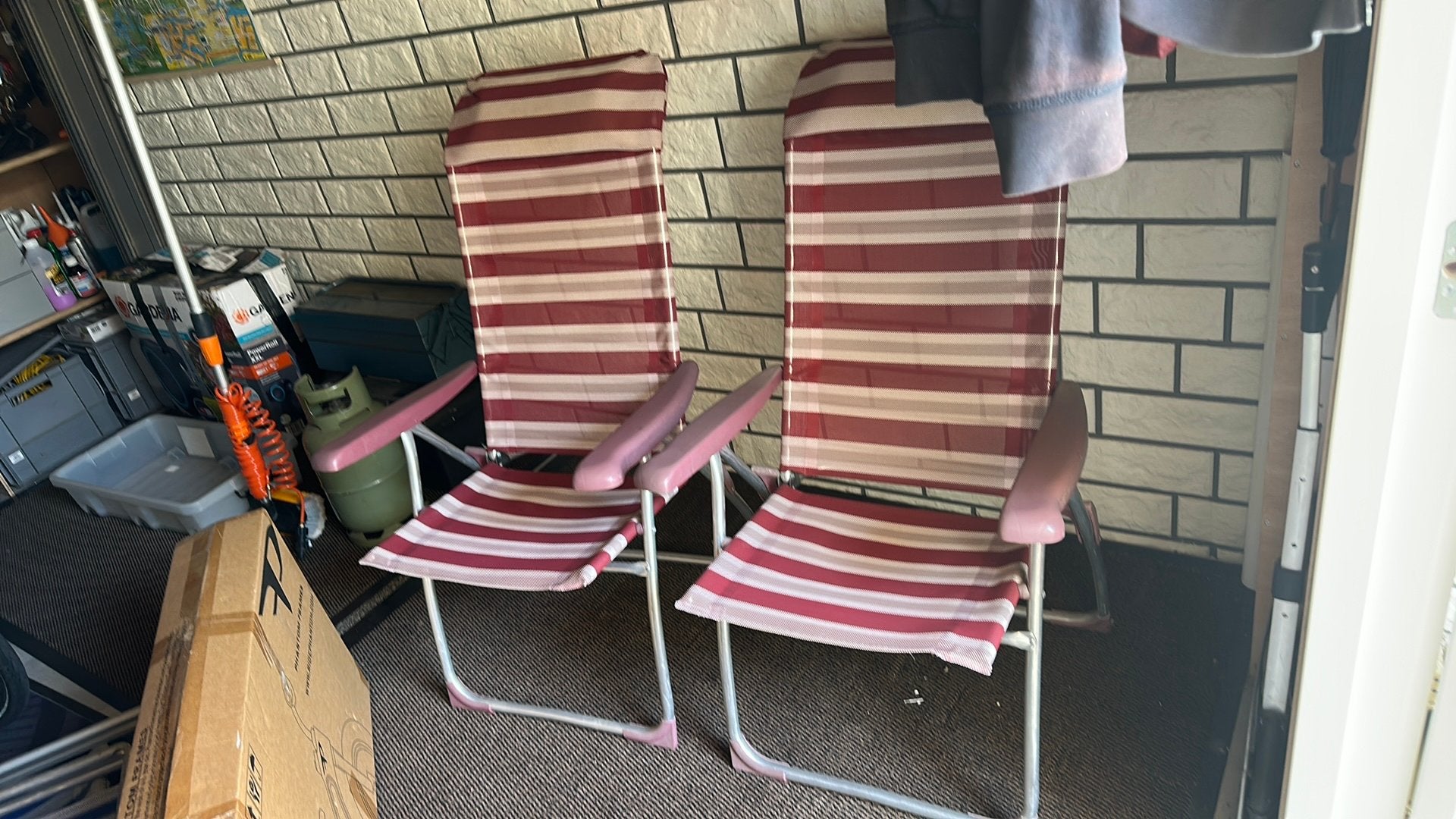 Twee goede crespo stoelen zeer stevig, Caravans en Kamperen, Kampeermeubelen, Ophalen of Verzenden, Zo goed als nieuw, Campingstoel