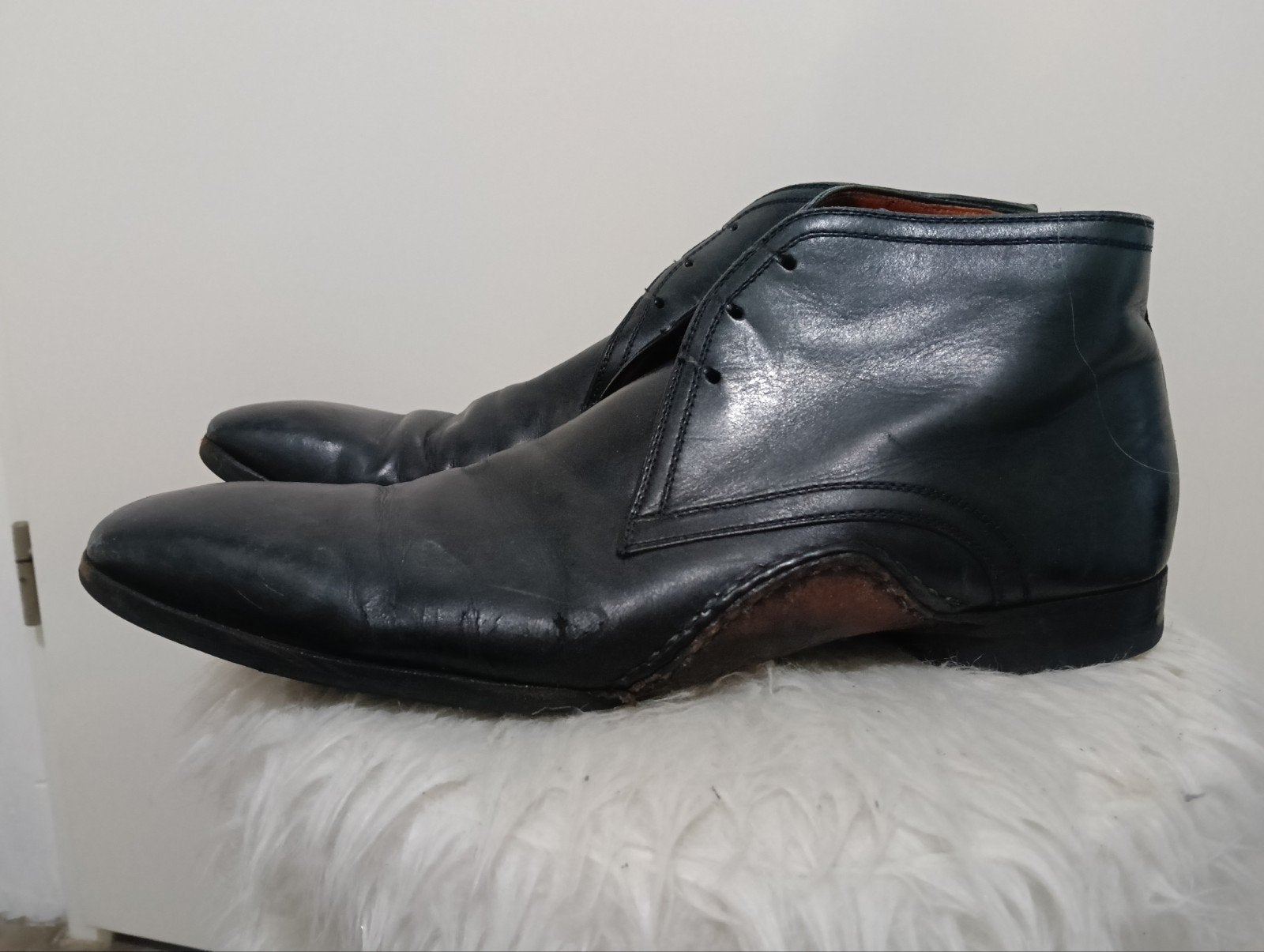Magnanni schoenen maat 44 - Zonder veters, Blauw, Ophalen of Verzenden, Magnanni, Gedragen