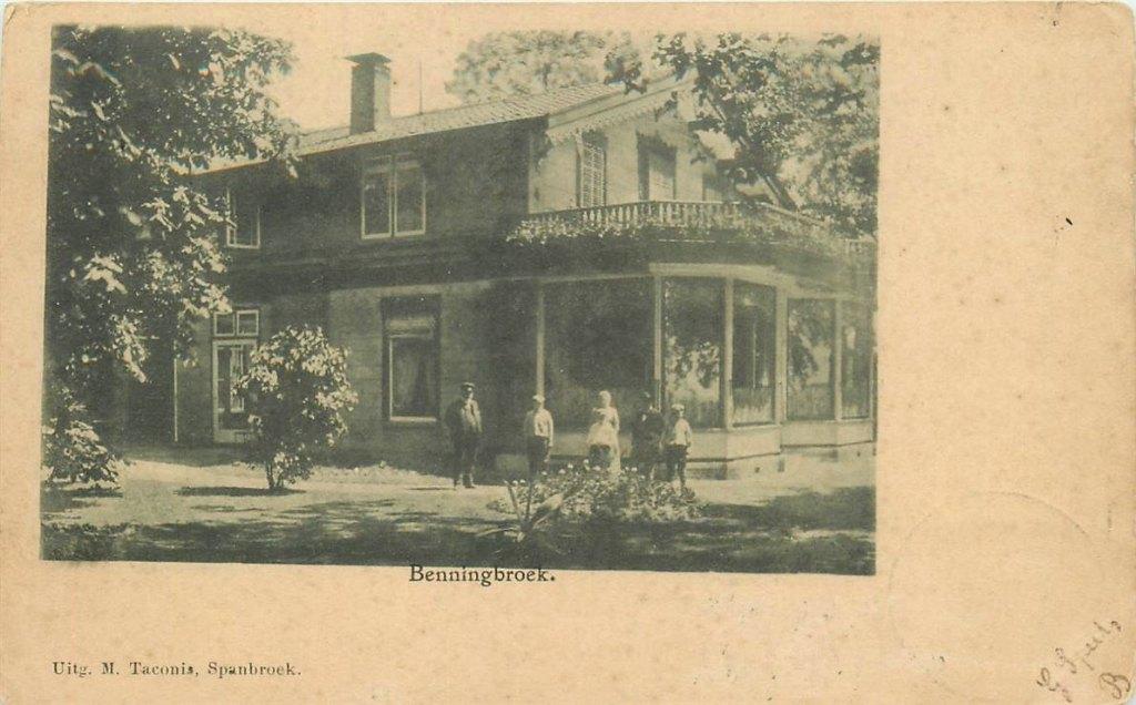701-249-009 Benningbroek, Verzenden, Voor 1920, Noord-Holland
