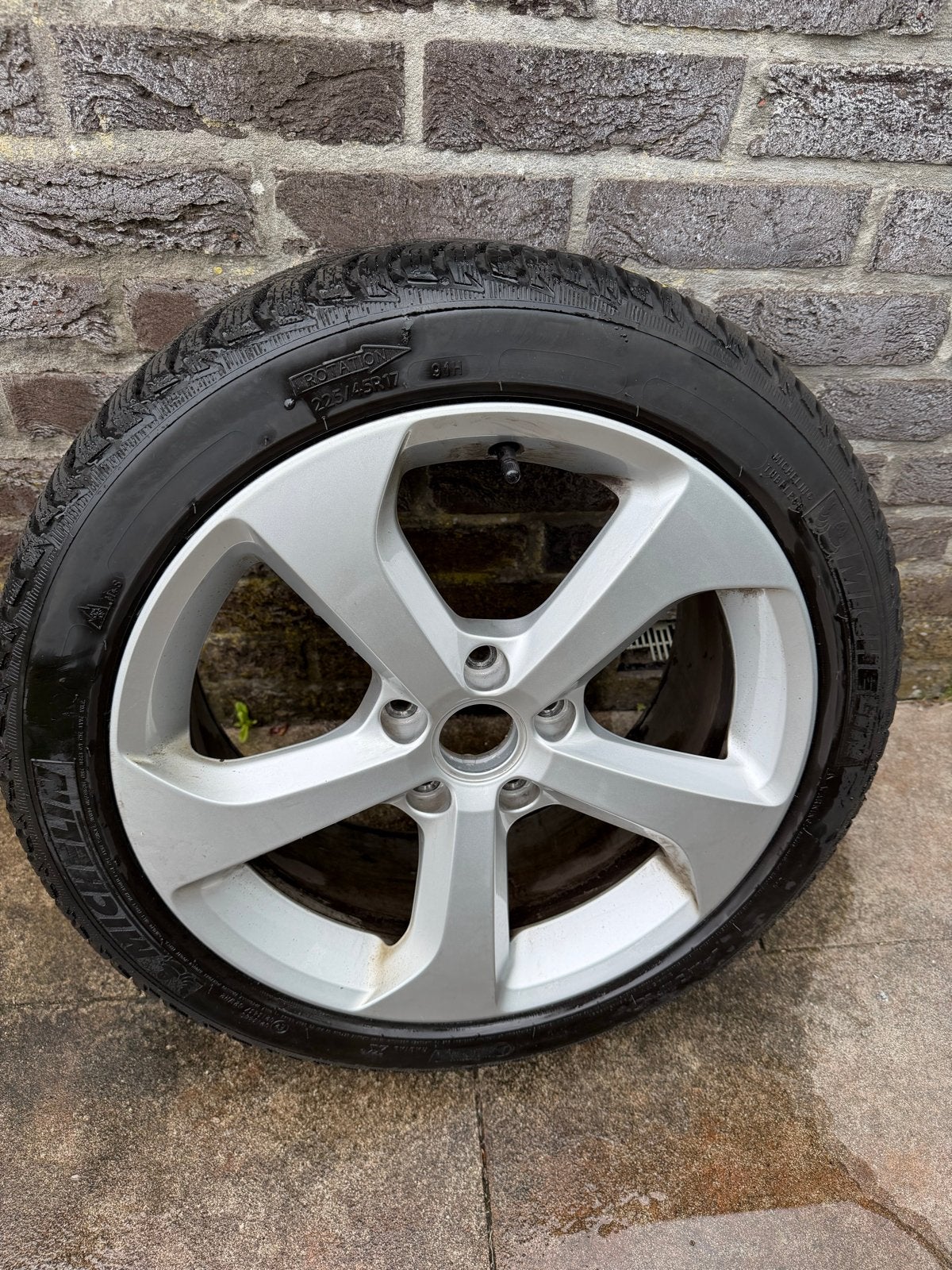 Michelin Alpin 5 Winterbanden 225/45 R17 voor VW Golf GTI, Auto-onderdelen, Banden en Velgen, Ophalen, Gebruikt, Banden en Velgen