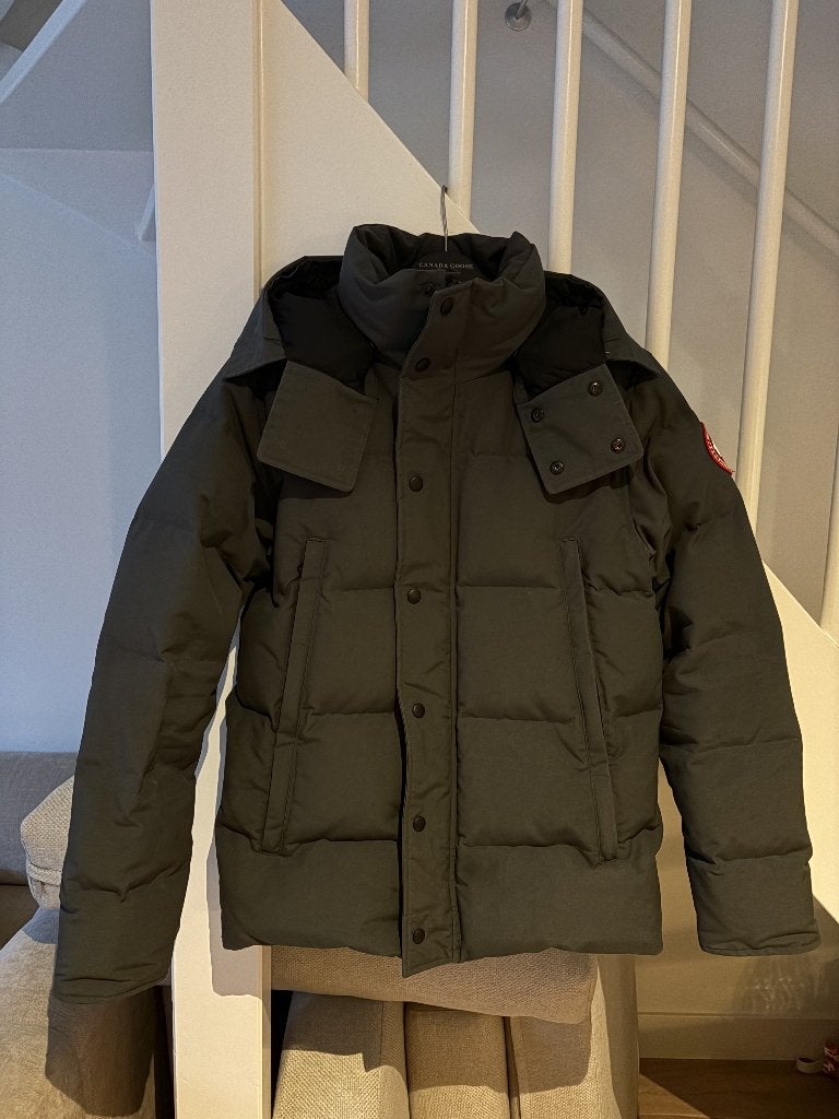 Canada Goose Wyndham Parka Graphite Heren Maat S – Origineel, Canada Goose, Ophalen of Verzenden, Zo goed als nieuw, Grijs