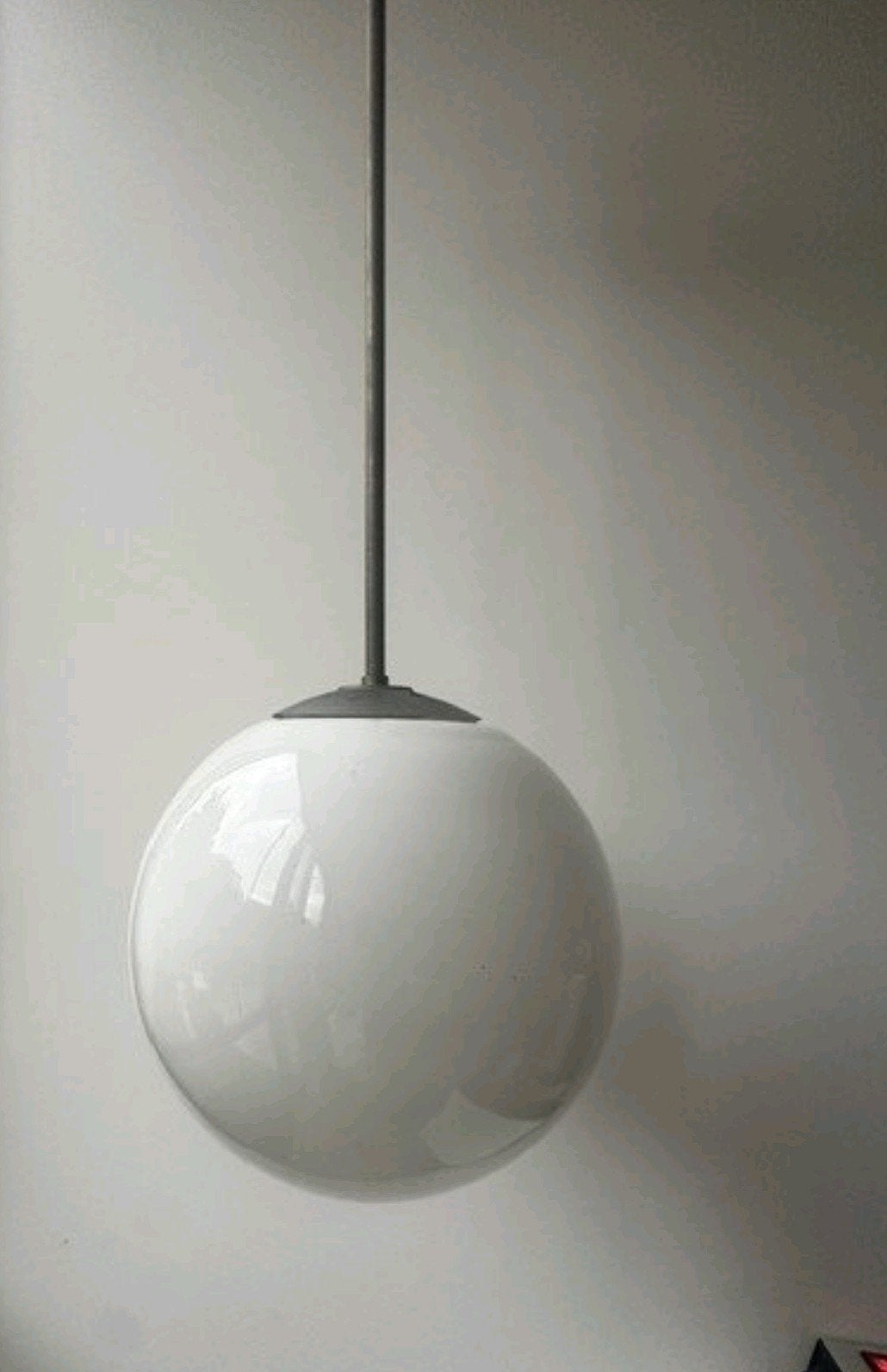 Vintage schoollamp, Ophalen, Gebruikt, 75 cm of meer