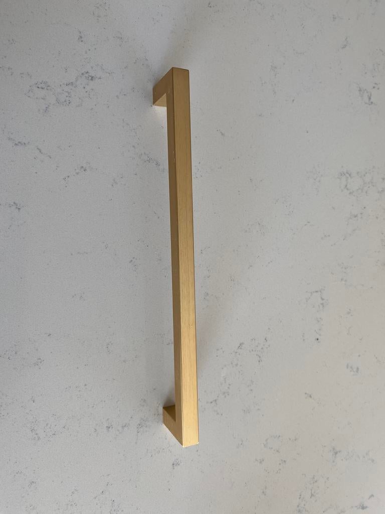 Handgrepen voor de keuken, goudkleurig, Huis en Inrichting, Minder dan 50 cm, Overige kleuren, Ophalen of Verzenden, Zo goed als nieuw