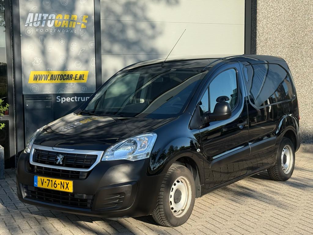 Peugeot Partner GB 120 L1 1.6 HDi 16V 75pk 2-zits 2018, Voorwielaandrijving, USB, Stof, 4 cilinders