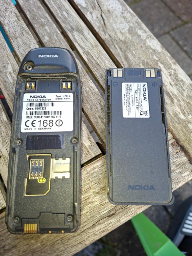 Nokia 6310i - Klassieke Telefoon (Zonder Baterij, Telecommunicatie, Mobiele telefoons | Nokia, Gebruikt, Geen camera, Zwart, Fysiek toetsenbord