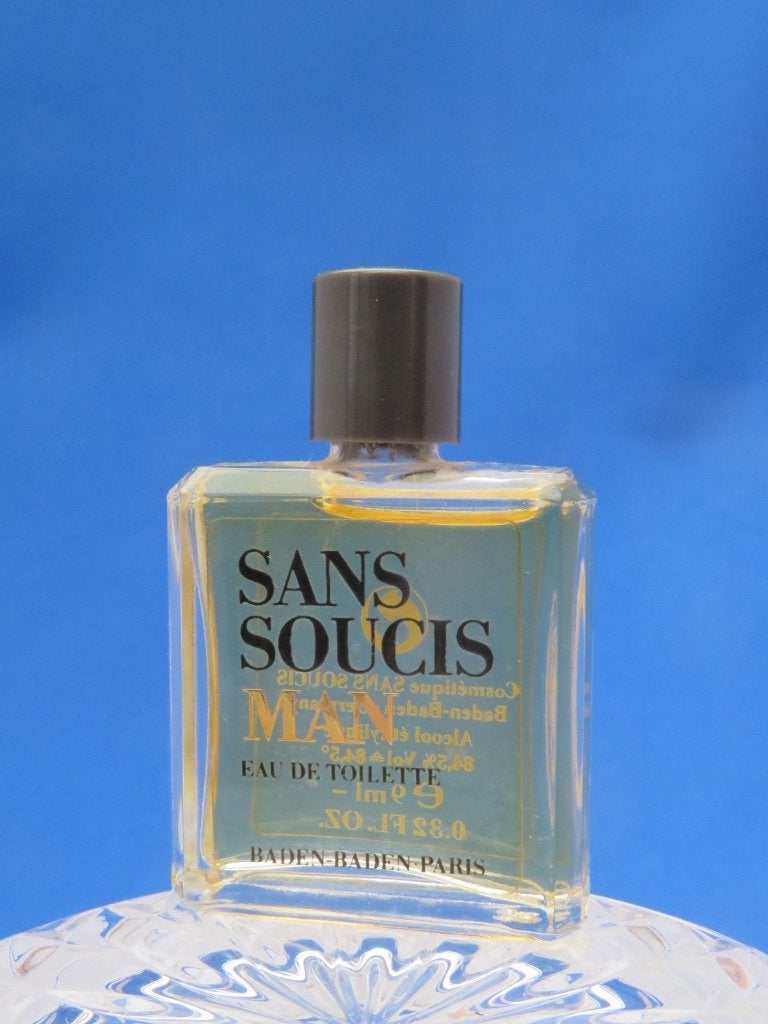 Mini - SANS SOUCIS - Sans Soucis Man - 9ml - edt - 5,5cm, Ophalen of Verzenden, Gebruikt, Miniatuur, Gevuld