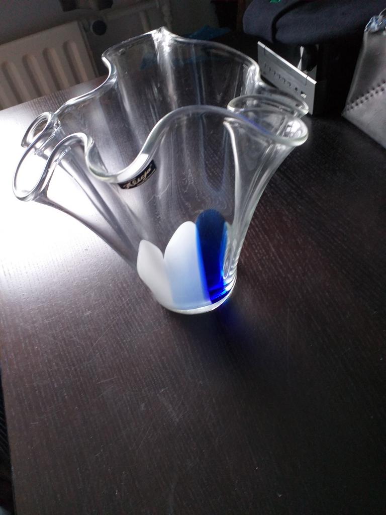 Leuke glazen vaas, Antiek en Kunst, Ophalen of Verzenden