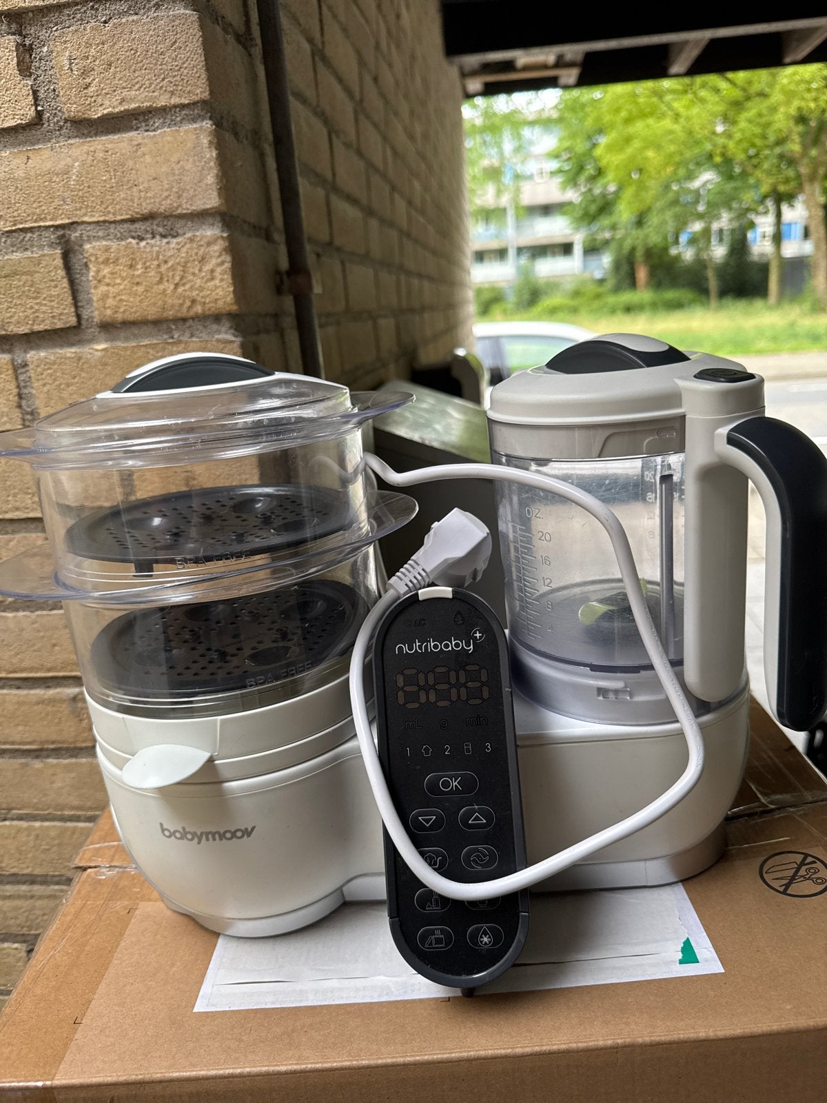 Babymoov Nutribaby+ voedingsbereider, Ophalen of Verzenden, Gebruikt, Overige typen