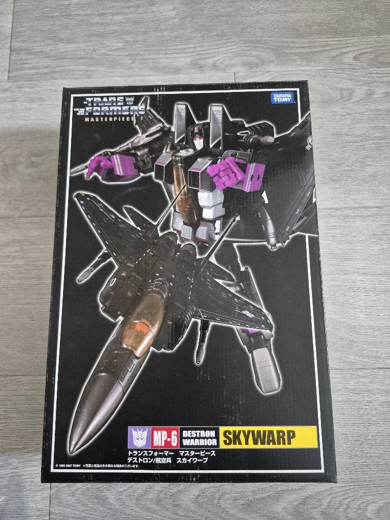 Transformers Masterpiece MP-06 Skywarp, Verzamelen, G1, Ophalen of Verzenden, Zo goed als nieuw, Decepticons