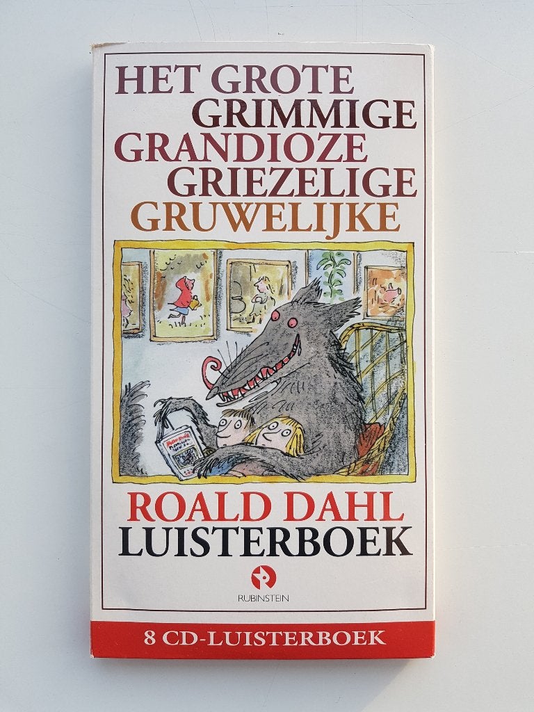 Het Grote Griezelige Gruwelijke Roald Dahl Luisterboek 8CD, Boeken, Ophalen of Verzenden, Roald Dahl, Cd, Kind
