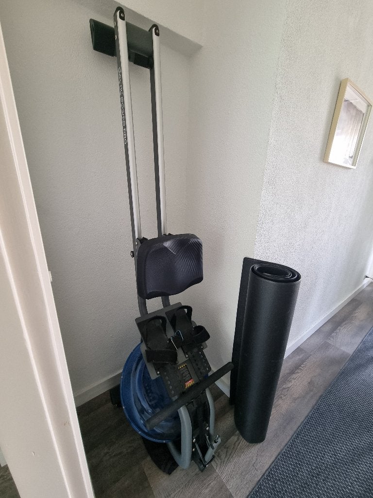 Cardiostrong Roeitrainer Baltic Rower Pro (Blauw), Aluminium, Ophalen of Verzenden, Roeitrainer, Buik