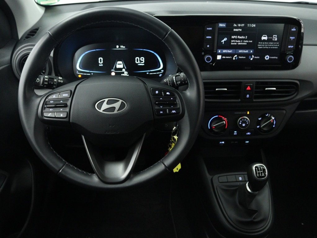 Hyundai i10 1.0 Comfort | All season | Carplay Navigatie | A, Auto's, Hyundai, 12 maanden, Stof, 899 kg, 4 stoelen