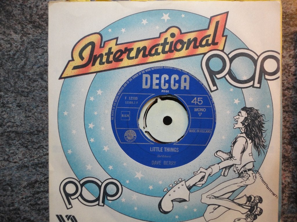 Dave Berry - Little things NL 1965, Gebruikt, Originele persing, 7 inch, Ophalen of Verzenden