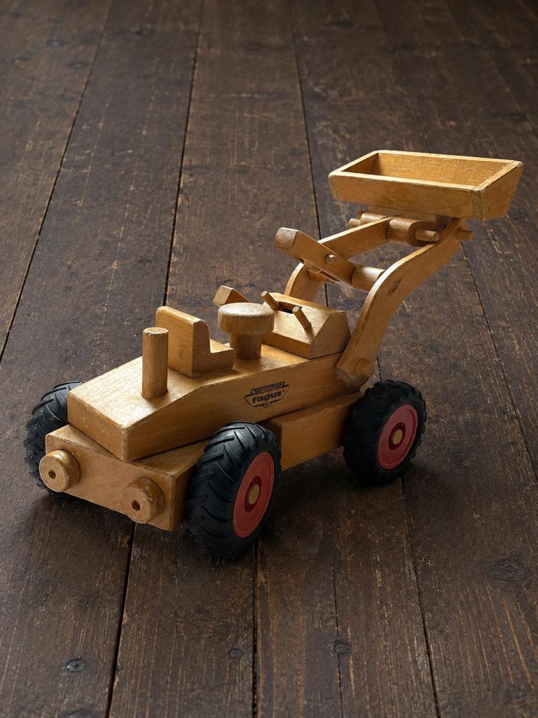 Fagus houten shovel – nog volledig werkend, Ophalen of Verzenden, Gebruikt