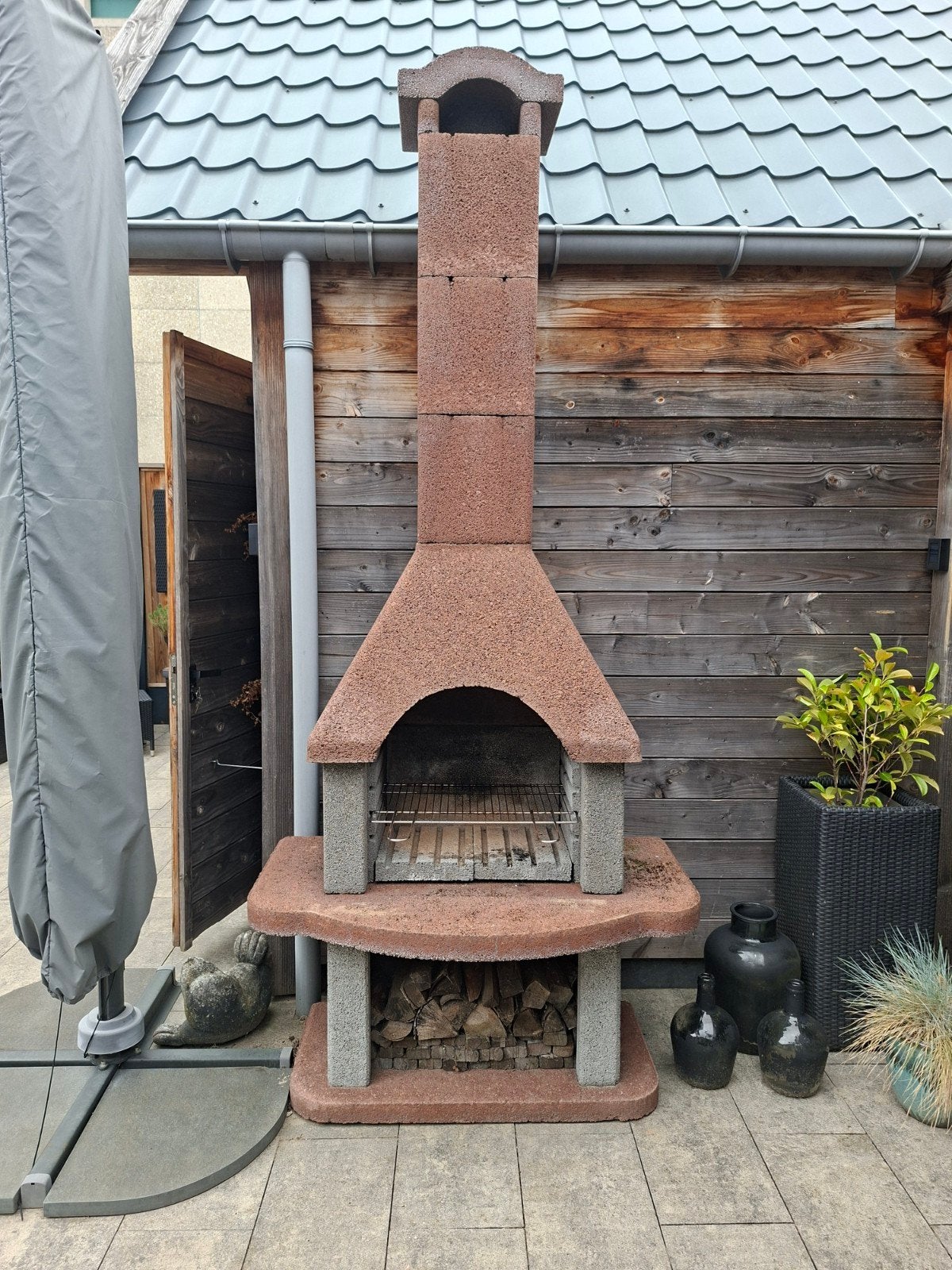 Beton bbq, Tuin en Terras, Tuinhaarden, Ophalen