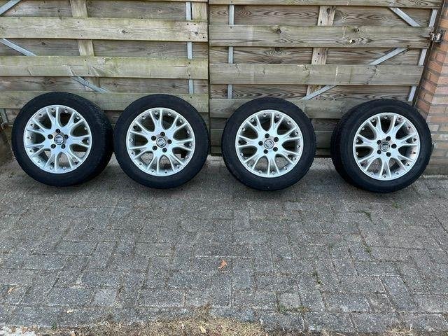 BBS velgen met banden, Ophalen, 16 inch, 205 mm, Band(en)