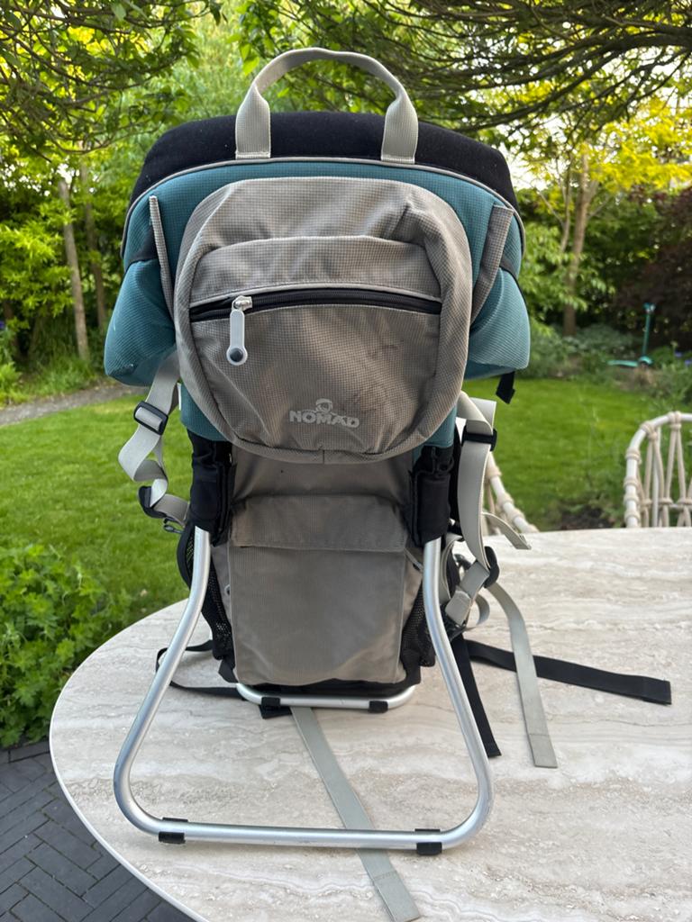 Nomad Rugdrager - Ideaal voor wandelingen, Gebruikt, Rug, Draagzak, Ophalen