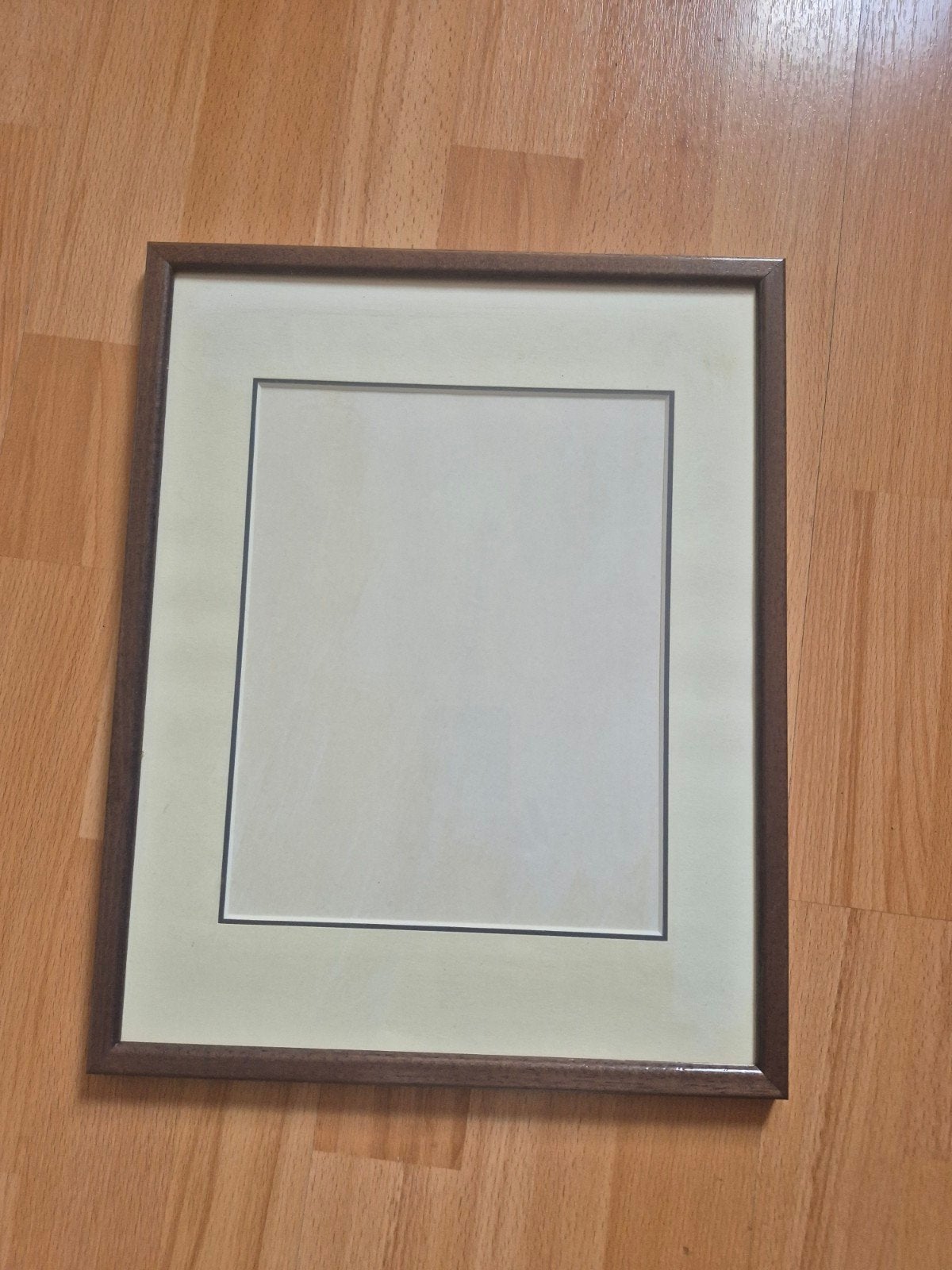 Fotolijst 20x25 cm met passe-partout, Ophalen of Verzenden, Zo goed als nieuw, Hout