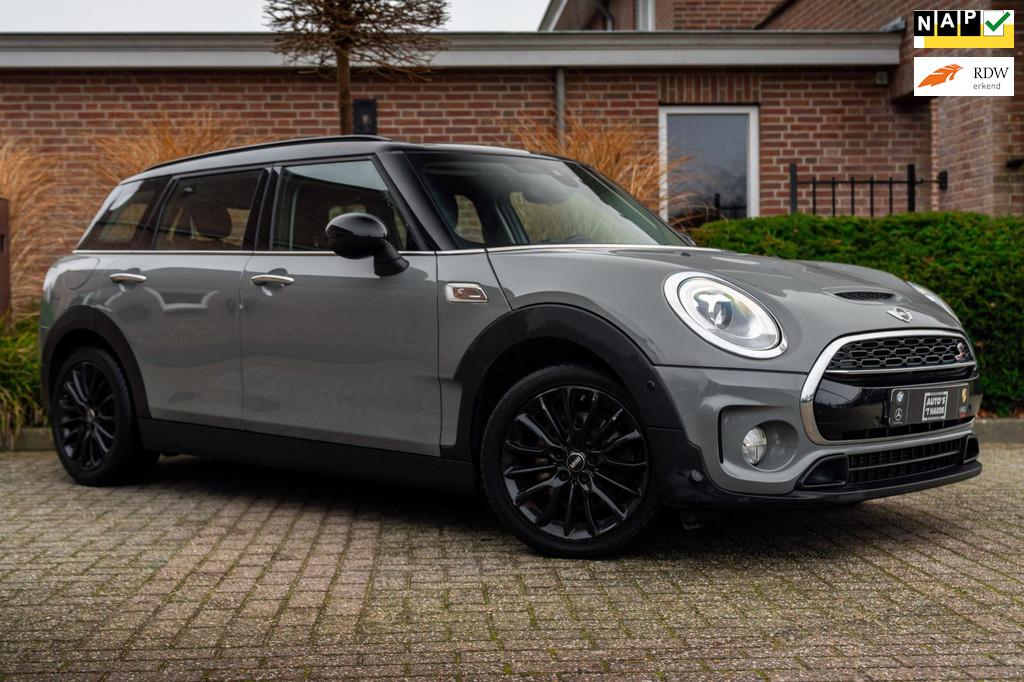 Mini Mini Clubman 2.0 Cooper S 192 PK Aut. Moonwalk Grey Ful, Auto's, Mini, 1998 cc, Stof, Gebruikt, Automatische klimaatregeling