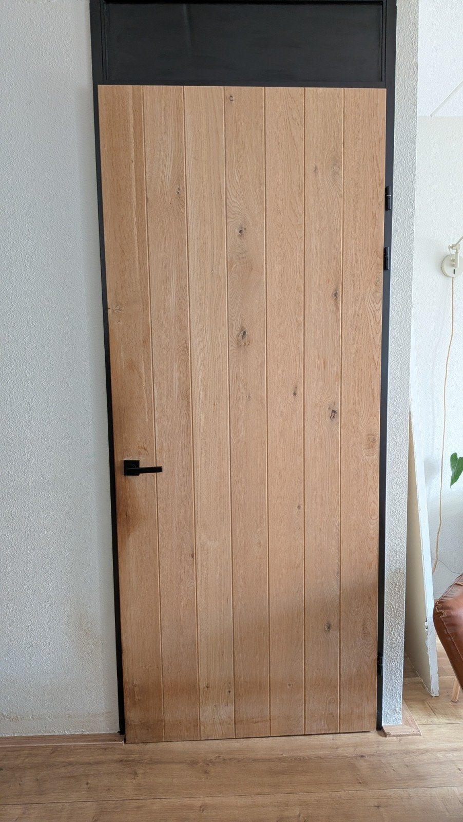PERTURA Binnendeur 7000 opdek rechts eiken 93x231,5 cm, Ophalen, 80 tot 100 cm, 215 cm of meer, Binnendeur