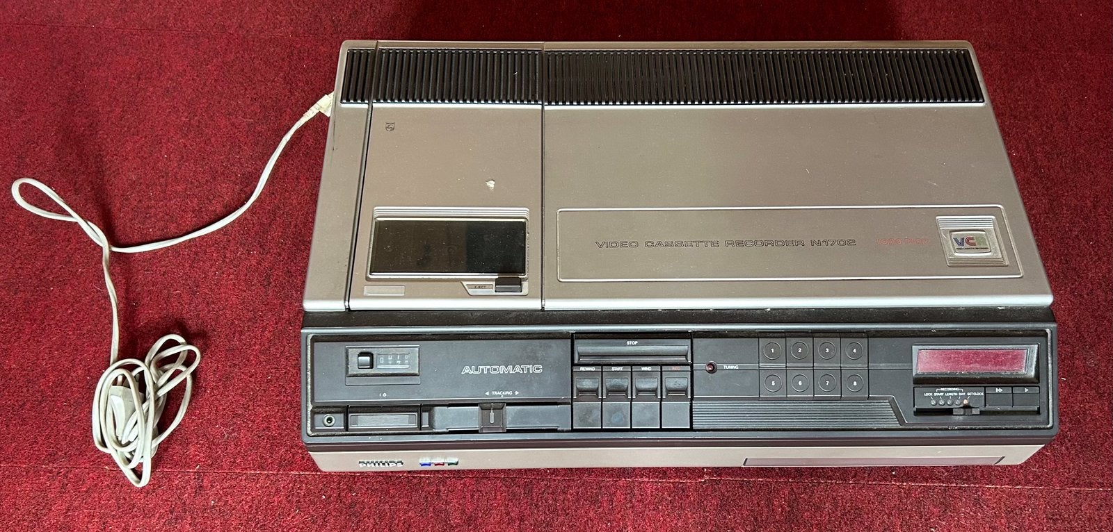 Philips vcr videorecorder, Ophalen, Gebruikt, Overige typen