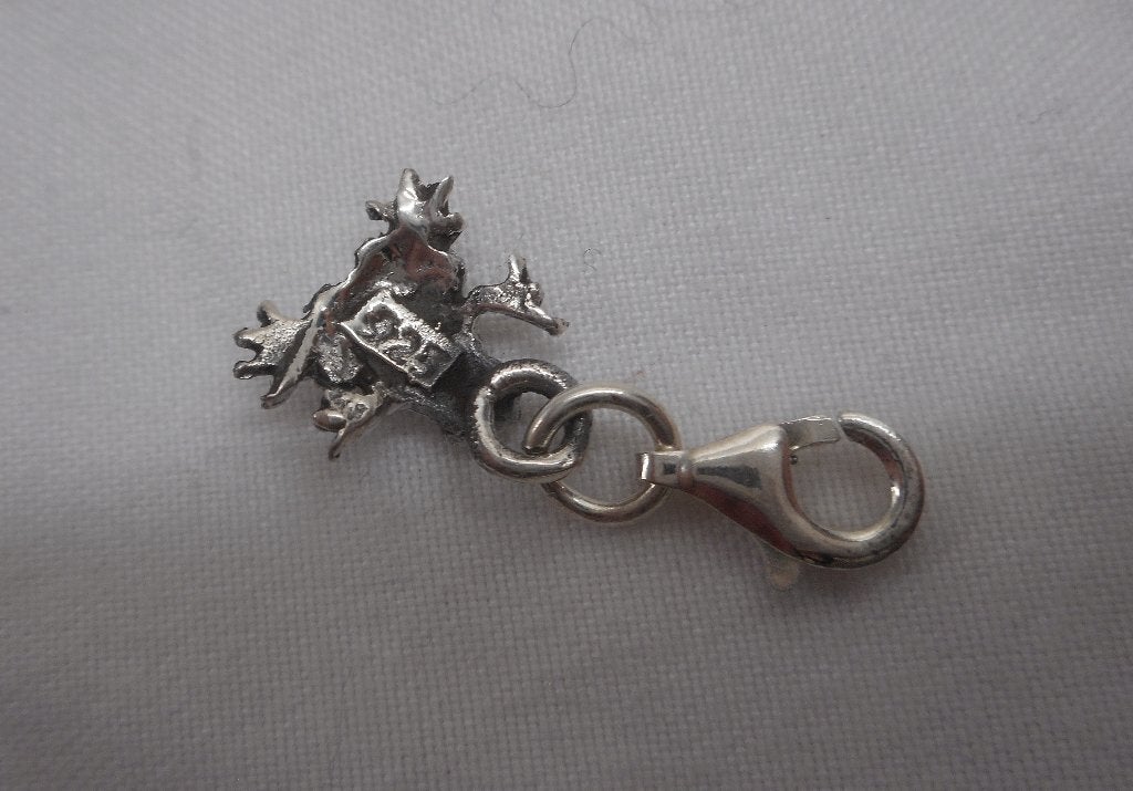 Zilveren afneembare bedel/ hanger kikker nr.146, Overige merken, Verzenden, Zo goed als nieuw, 1 bedel