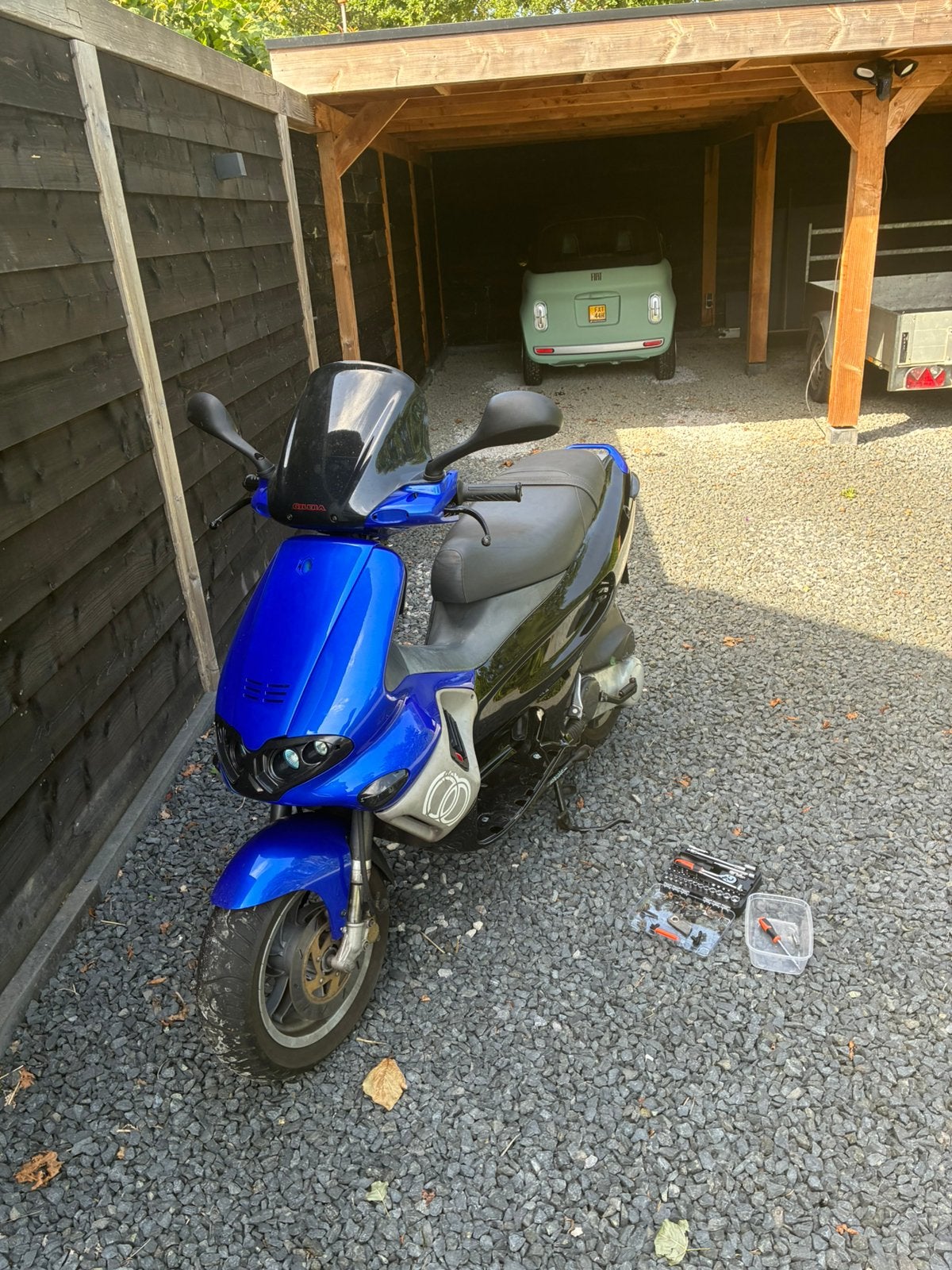 Gilera runner 2002 70cc, Ophalen of Verzenden, Zo goed als nieuw, Tweetakt, Overige modellen
